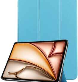 Nomfy Nomfy iPad Air 7 (11 inch) Hoesje - Lichtblauw