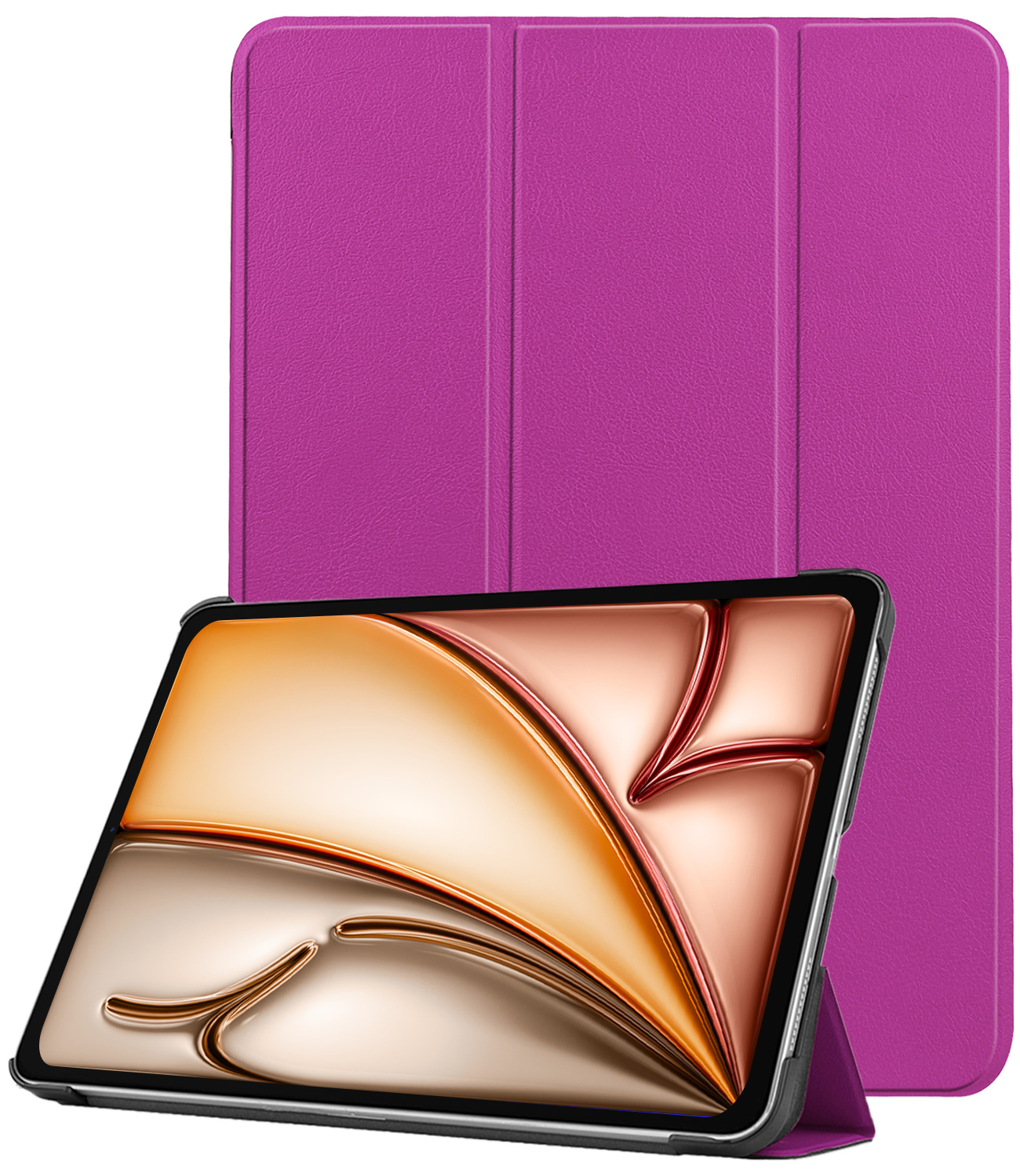 Nomfy Nomfy iPad Air 7 (11 inch) Hoesje - Paars