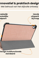 Nomfy Nomfy iPad Air 7 (11 inch) Hoesje - Rose Goud