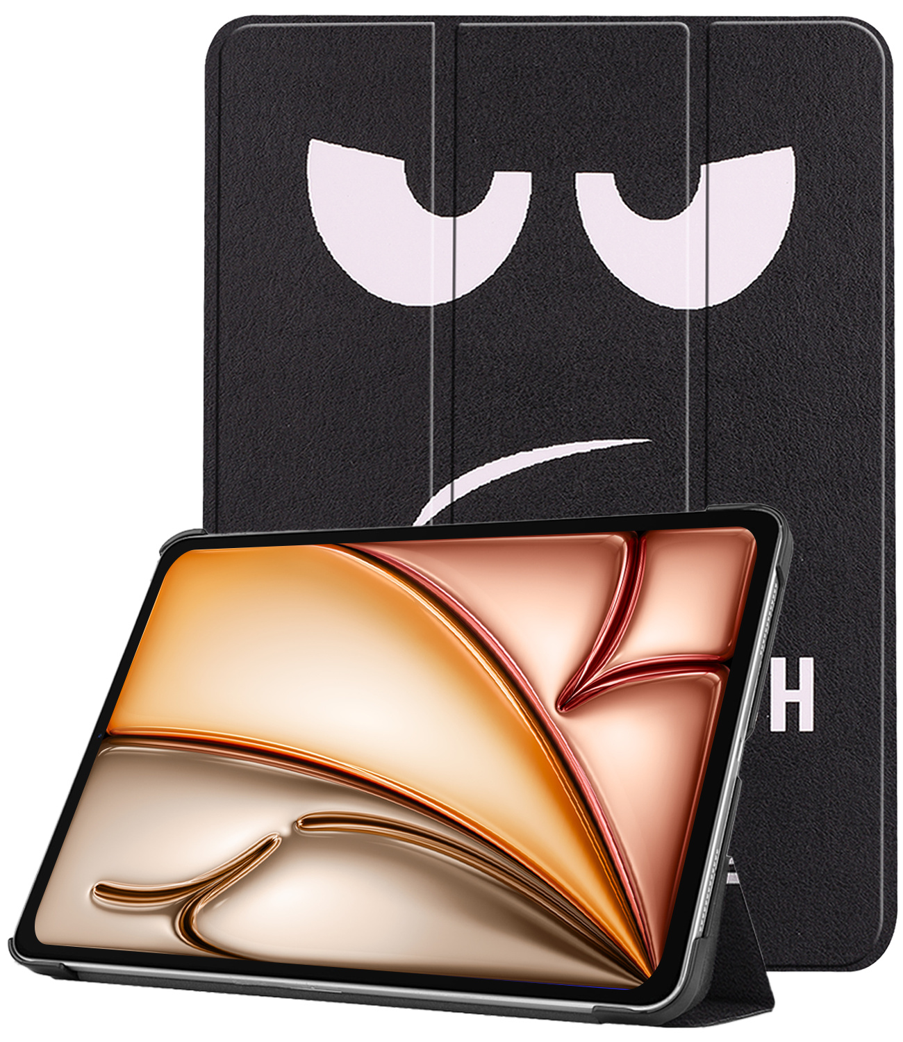 Nomfy Nomfy iPad Air 7 (11 inch) Hoesje - Don't Touch Me