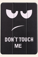 Nomfy Nomfy iPad Air 7 (11 inch) Hoesje - Don't Touch Me