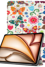 Nomfy Nomfy iPad Air 7 (11 inch) Hoesje - Vlinders