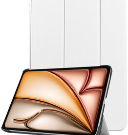 Nomfy Nomfy iPad Air 7 (11 inch) Hoesje - Wit