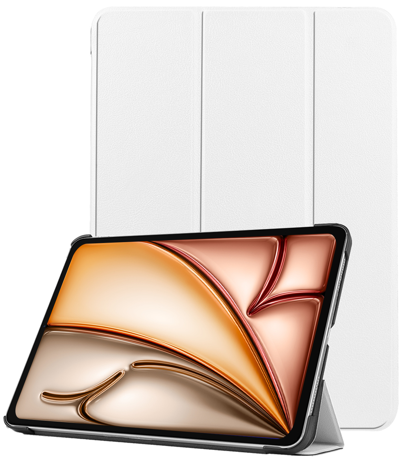 Nomfy Nomfy iPad Air 7 (11 inch) Hoesje - Wit