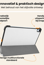 Nomfy Nomfy iPad Air 7 (11 inch) Hoesje - Wit
