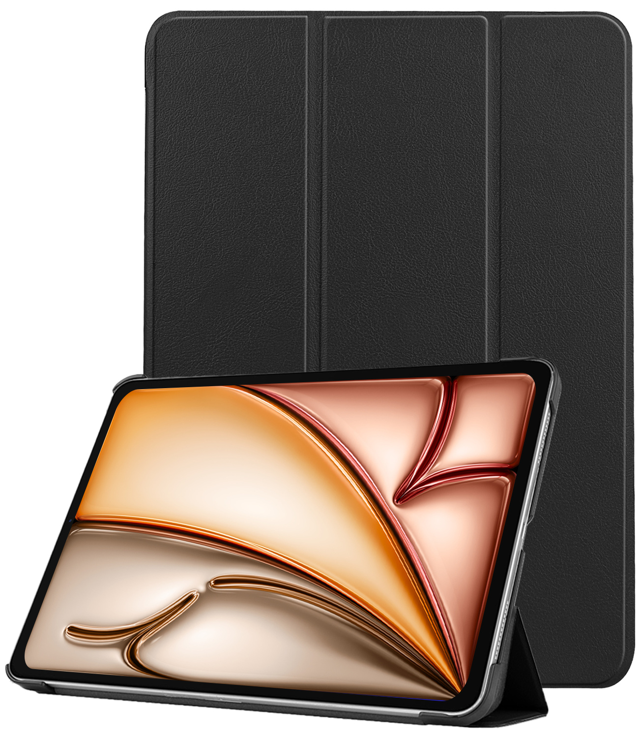 Nomfy Nomfy iPad Air 7 (11 inch) Hoesje - Zwart