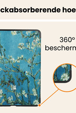 Nomfy Nomfy iPad Air 7 (11 inch) Hoesje Met Screenprotector - Bloemen