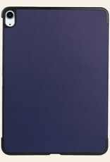 Nomfy Nomfy iPad Air 7 (11 inch) Hoesje Met Screenprotector - Donkerblauw