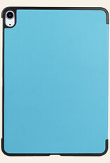 Nomfy Nomfy iPad Air 7 (11 inch) Hoesje Met Screenprotector - Lichtblauw