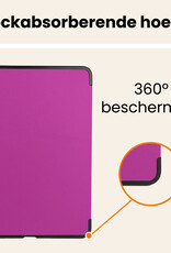 Nomfy Nomfy iPad Air 7 (11 inch) Hoesje Met Screenprotector - Paars