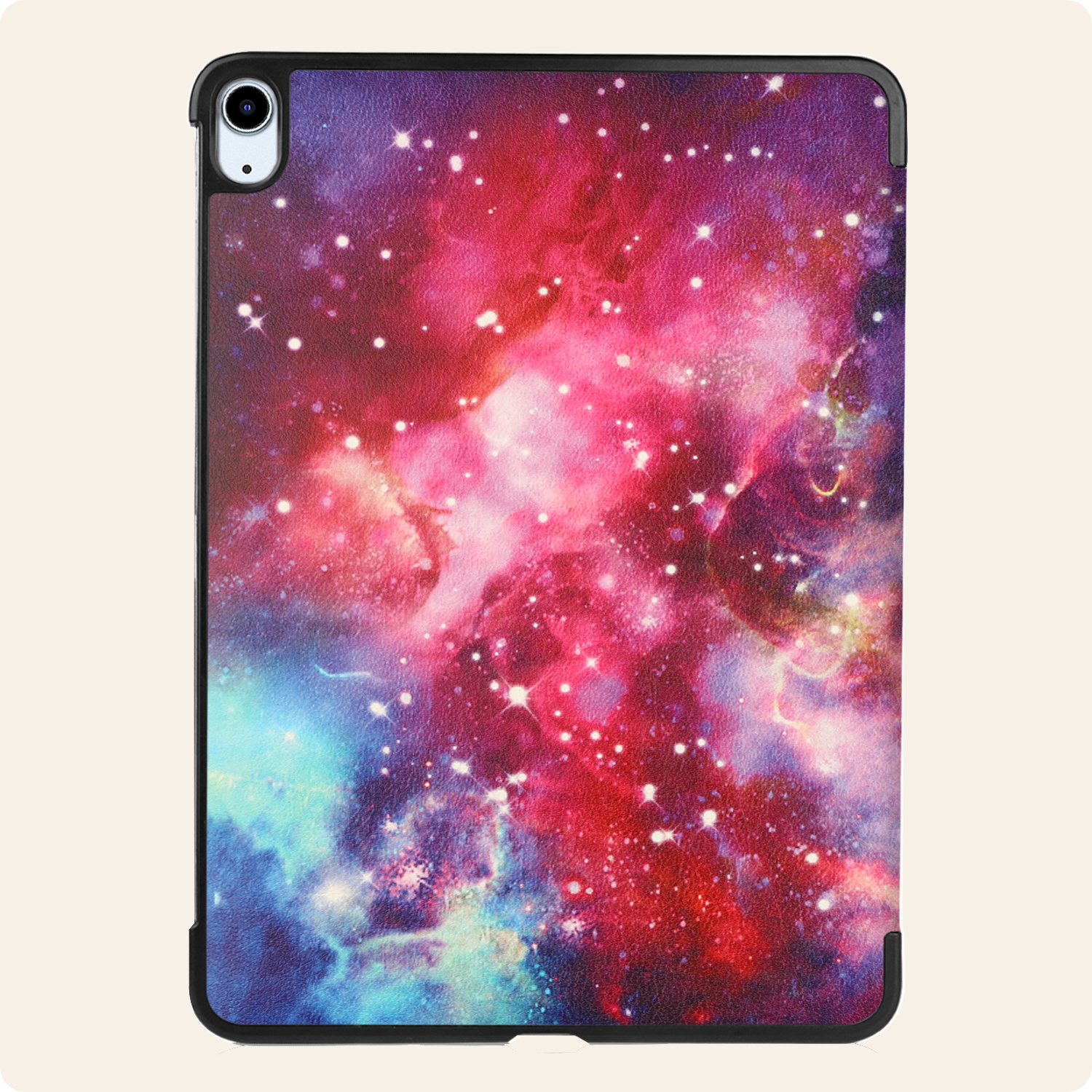 Nomfy Nomfy iPad Air 7 (11 inch) Hoesje Met Uitsparing Apple Pencil - Galaxy