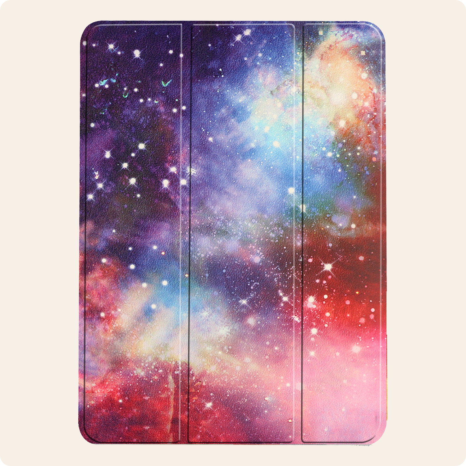 Nomfy Nomfy iPad Air 7 (11 inch) Hoesje Met Uitsparing Apple Pencil - Galaxy