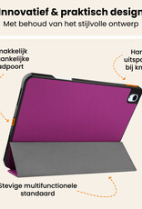 Nomfy Nomfy iPad Air 7 (11 inch) Hoesje Met Uitsparing Apple Pencil - Paars