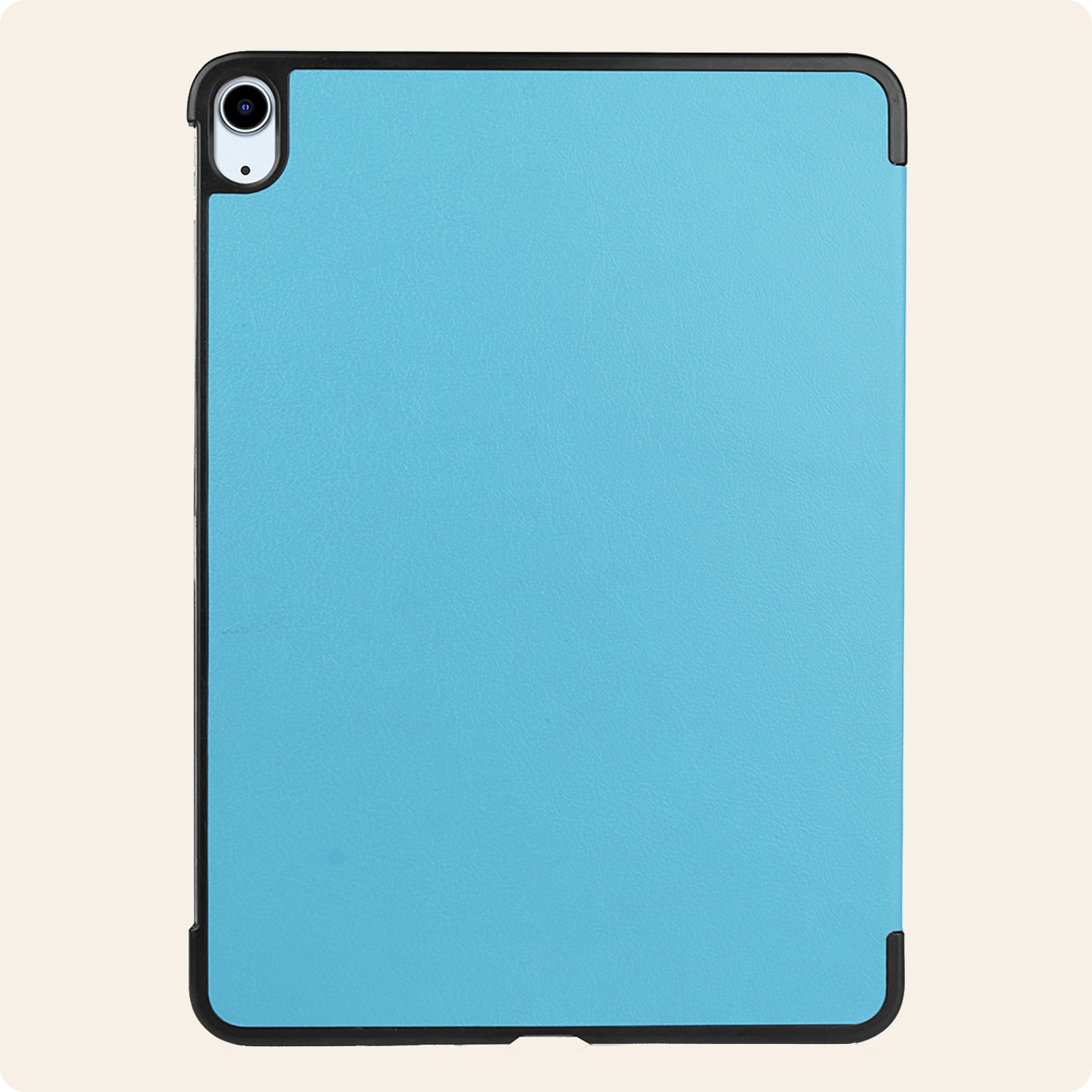 Nomfy Nomfy iPad Air 7 (11 inch) Hoesje Met Uitsparing Apple Pencil Met Screenprotector - Lichtblauw