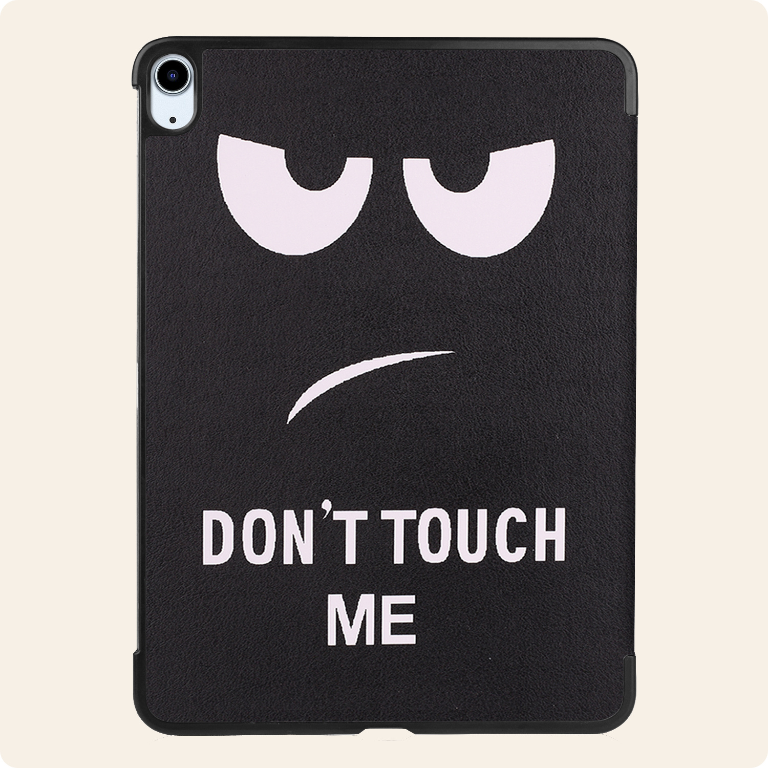 Nomfy Nomfy iPad Air 7 (11 inch) Hoesje Met Uitsparing Apple Pencil Met Screenprotector - Don't Touch