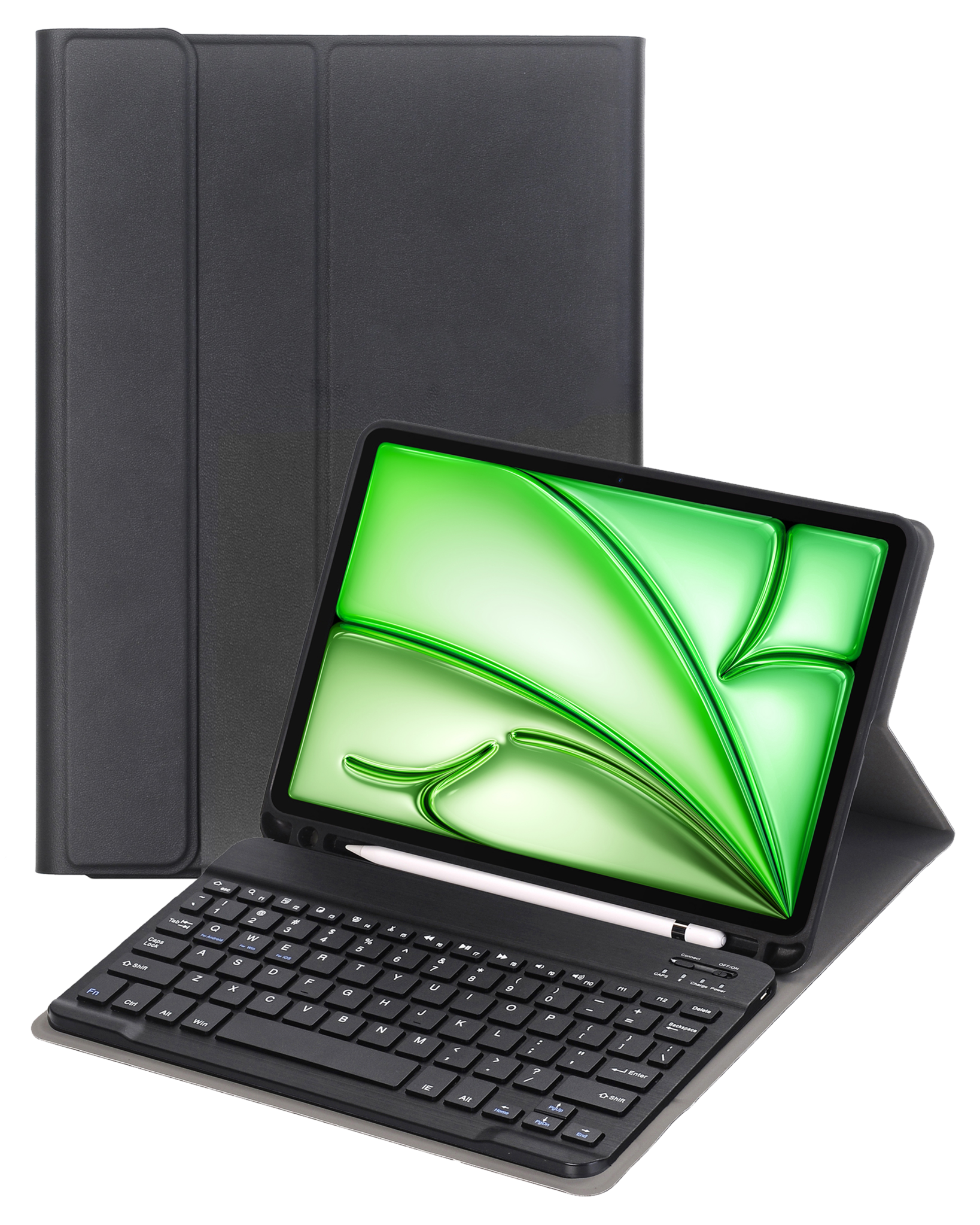 BASEY. BASEY. iPad Air 7 (11 inch) Toetsenbordhoes - Zwart