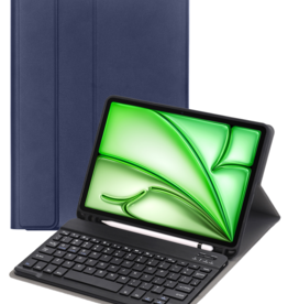 BASEY. BASEY. iPad Air 7 (13 inch) Toetsenbordhoes - Donkerblauw