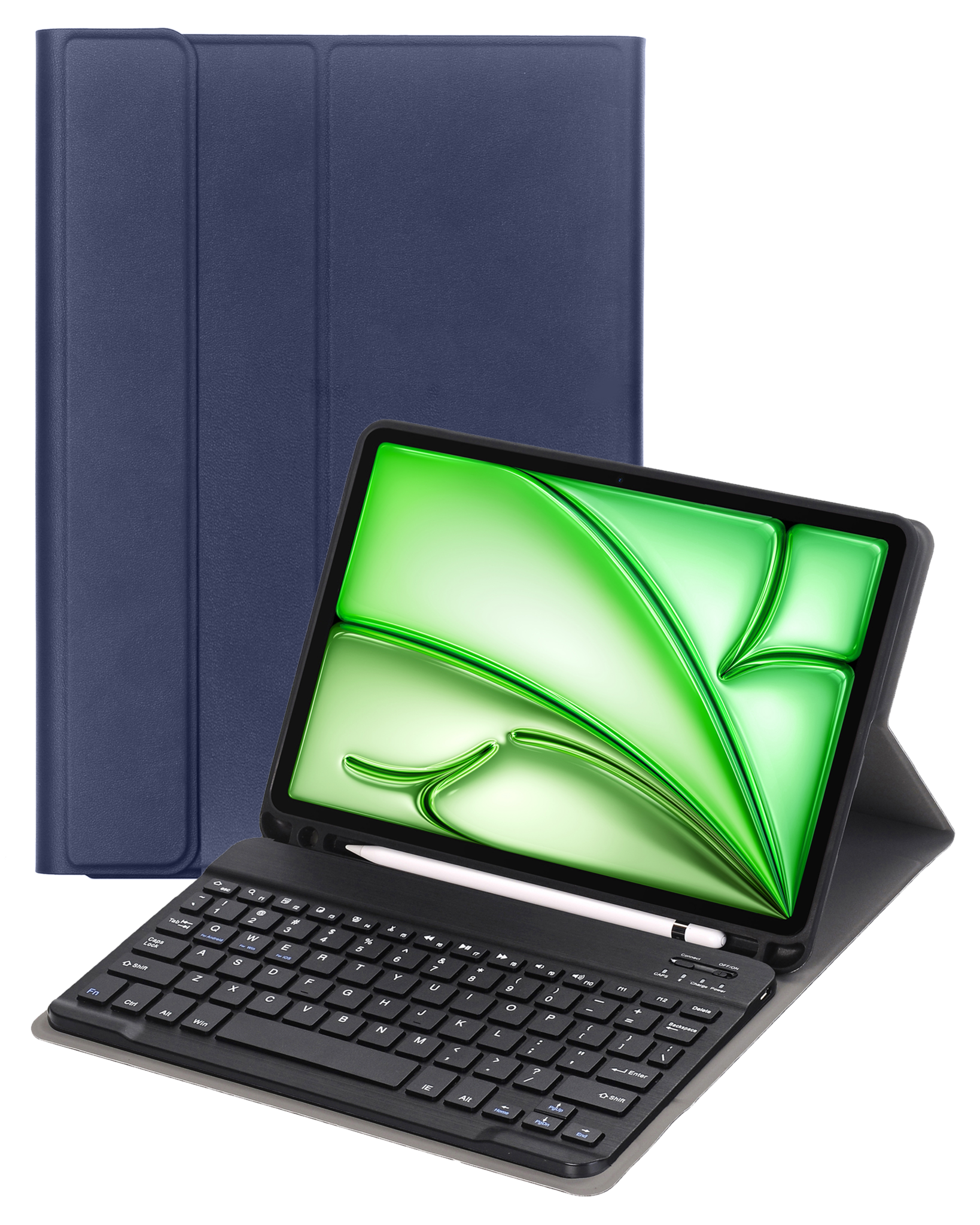 BASEY. BASEY. iPad Air 7 (13 inch) Toetsenbordhoes - Donkerblauw