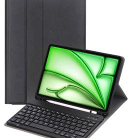 BASEY. BASEY. iPad Air 7 (13 inch) Toetsenbordhoes - Zwart