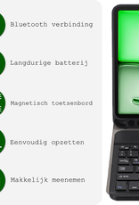 BASEY. BASEY. iPad Air 7 (13 inch) Toetsenbordhoes - Zwart