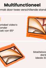 Nomfy Nomfy iPad Air 7 (11 inch) Kinderhoes - Oranje