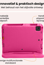 Nomfy Nomfy iPad Air 7 (11 inch) Kinderhoes Met Screenprotector - Roze