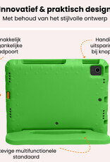 Nomfy Nomfy iPad Air 7 (13 inch) Kinderhoes Met Screenprotector - Groen