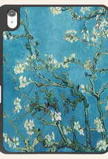 Nomfy Nomfy iPad 11 2025 Hoesje Met Uitsparing Apple Pencil - Bloesem