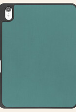 Nomfy Nomfy iPad 11 2025 Hoesje Met Uitsparing Apple Pencil - Donkergroen