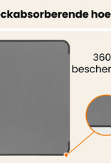 Nomfy Nomfy iPad 11 2025 Hoesje Met Uitsparing Apple Pencil - Grijs