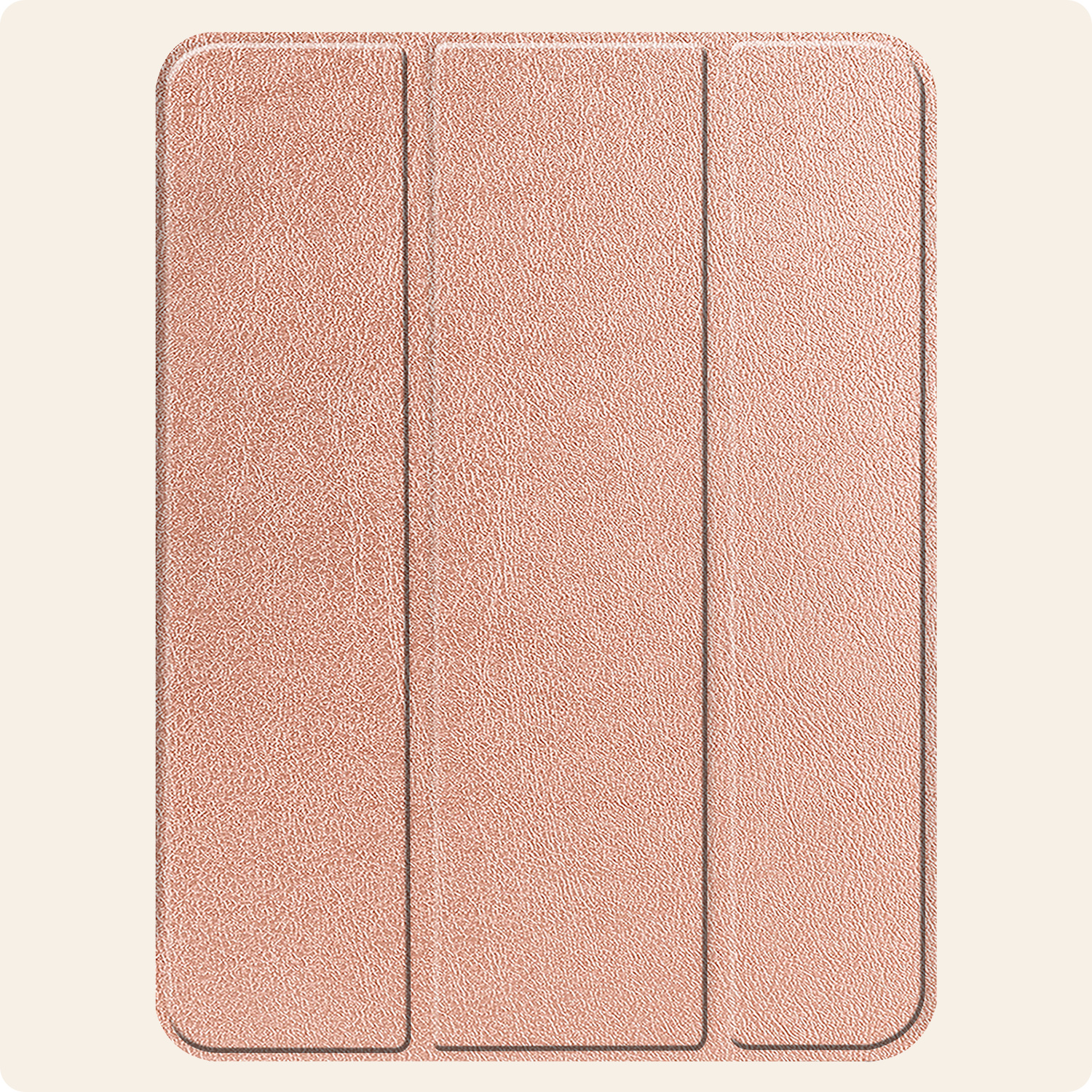 Nomfy Nomfy iPad 11 2025 Hoesje Met Uitsparing Apple Pencil - Rose Goud