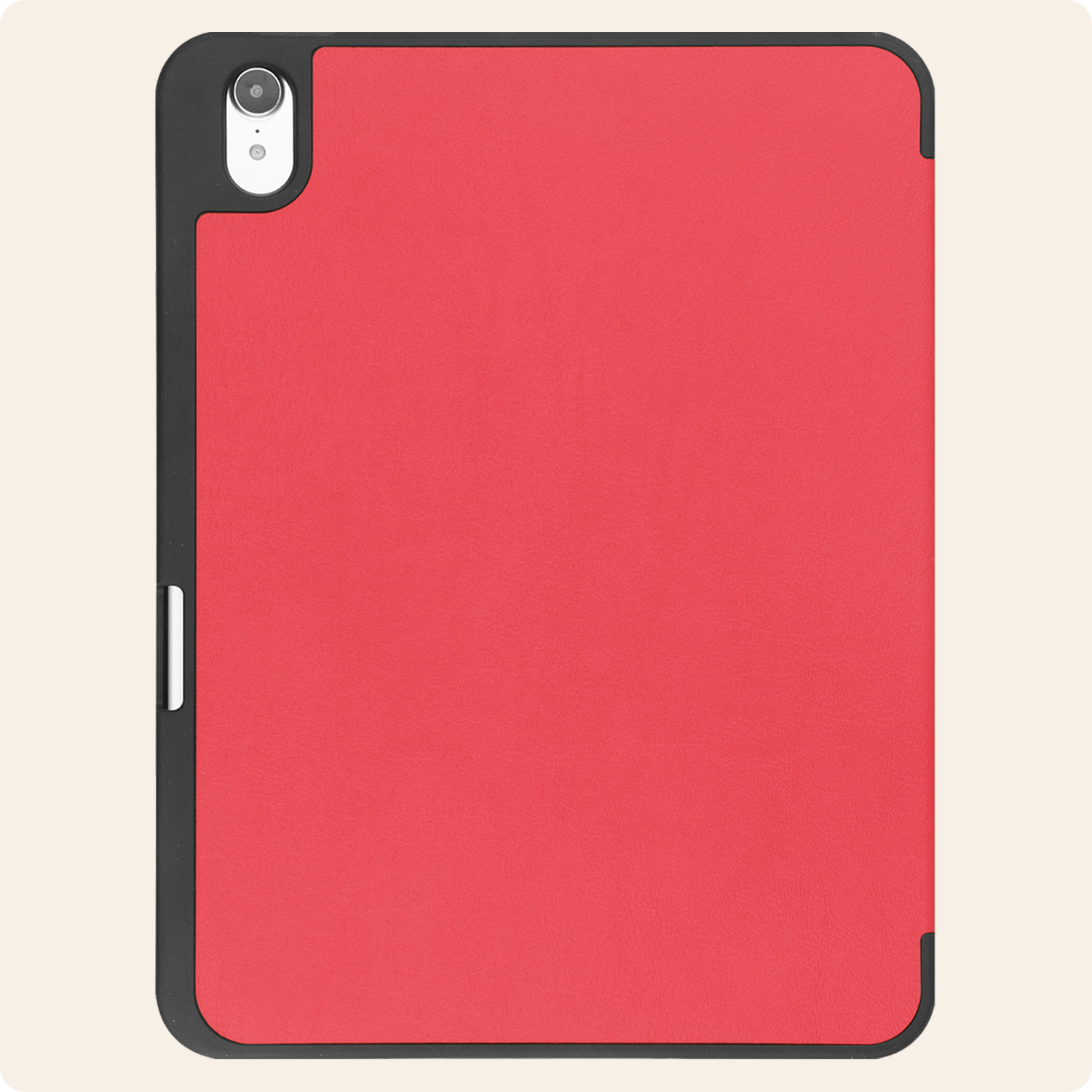 Nomfy Nomfy iPad 11 2025 Hoesje Met Uitsparing Apple Pencil - Rood
