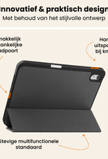 Nomfy Nomfy iPad 11 2025 Hoesje Met Uitsparing Apple Pencil -  Zwart