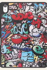 Nomfy Nomfy iPad 11 2025 Hoesje Met Uitsparing Apple Pencil Met Screenprotector - Graffity