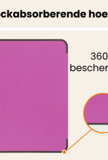 Nomfy Nomfy iPad 11 2025 Hoesje Met Uitsparing Apple Pencil - Paars