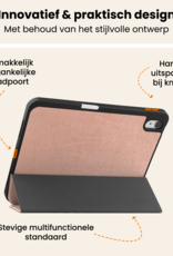 Nomfy Nomfy iPad 11 2025 Hoesje Met Uitsparing Apple Pencil Met Screenprotector - Rose Goud