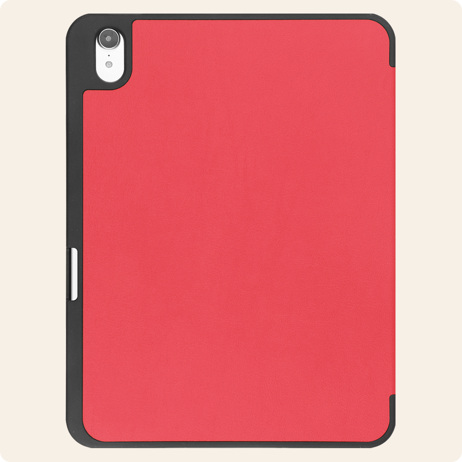 Nomfy Nomfy iPad 11 2025 Hoesje Met Uitsparing Apple Pencil Met Screenprotector - Rood