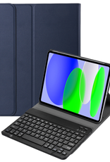 BASEY. BASEY. iPad 11 2025 Toetsenbordhoes - Donkerblauw