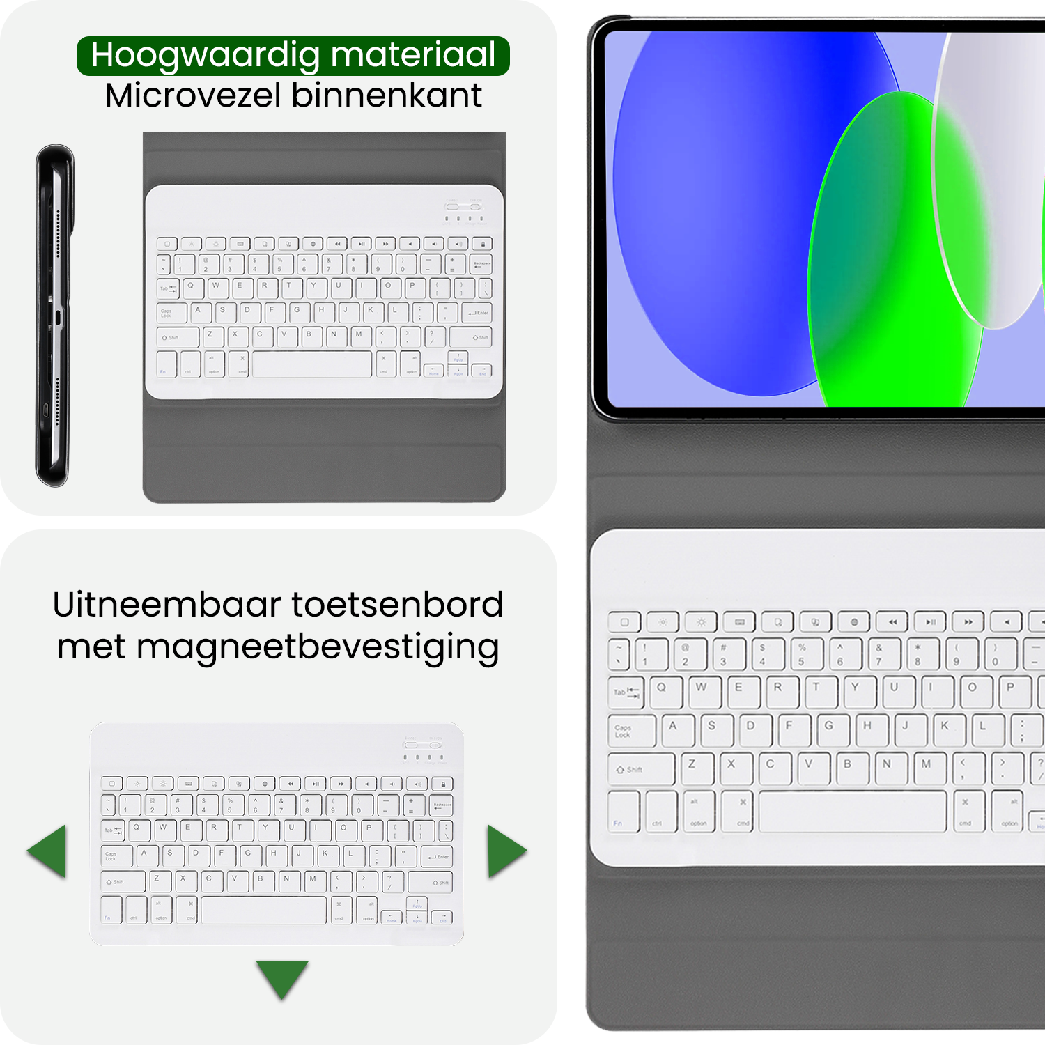 BASEY. BASEY. iPad 11 2025 Toetsenbordhoes - Goud