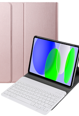 BASEY. BASEY. iPad 11 2025 Toetsenbordhoes - Rosé Goud