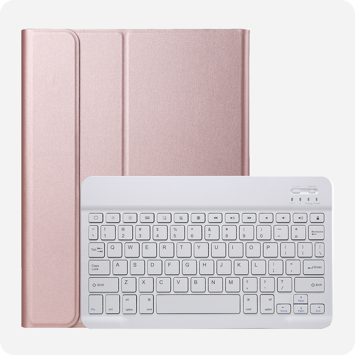 BASEY. BASEY. iPad 11 2025 Toetsenbordhoes - Rosé Goud