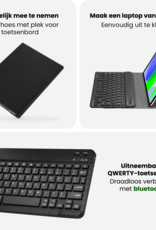 BASEY. BASEY. iPad 11 2025 Toetsenbordhoes - Zwart