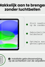 BASEY. BASEY. iPad 11 2025 Toetsenbordhoes Met Screenprotector - Donkerblauw