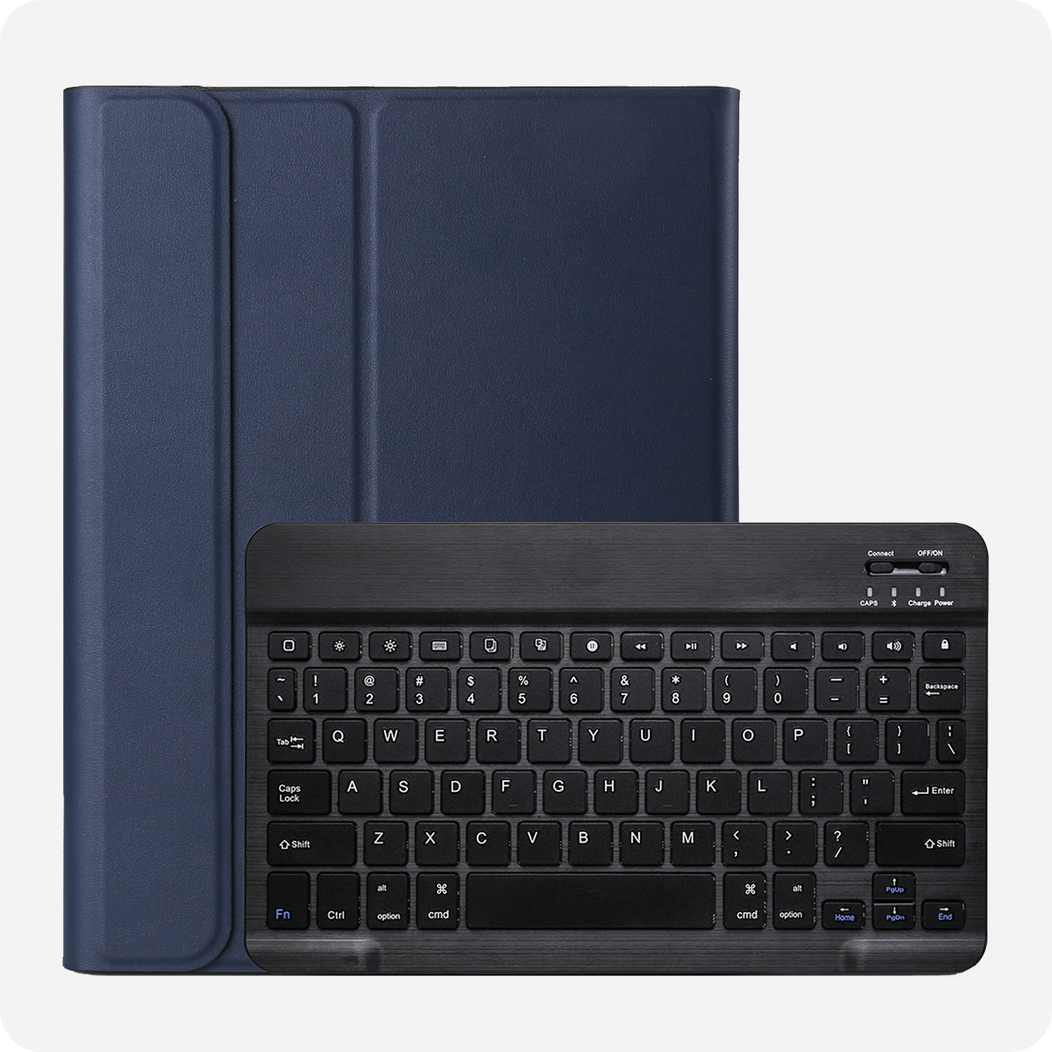 BASEY. BASEY. iPad 11 2025 Toetsenbordhoes Met Screenprotector - Donkerblauw