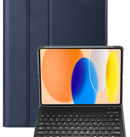 Nomfy Nomfy iPad 11 2025 Toetsenbordhoes - Donkerblauw