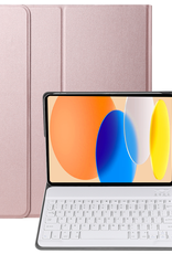 Nomfy Nomfy iPad 11 2025 Toetsenbordhoes - Rosé Goud