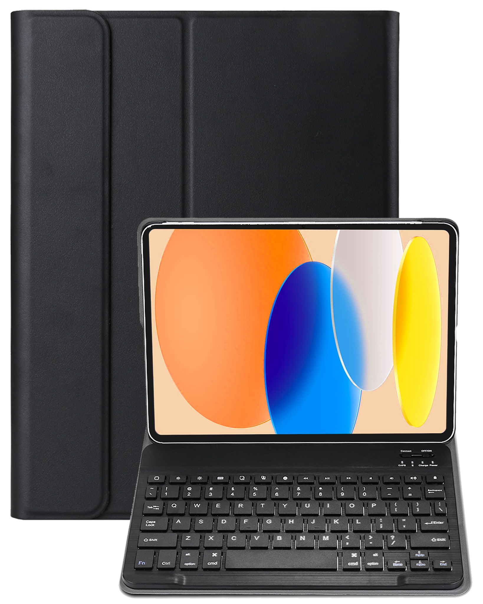 Nomfy Nomfy iPad 11 2025 Toetsenbordhoes - Zwart