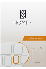 Nomfy Nomfy iPad 11 2025 Toetsenbordhoes Met Screenprotector - Donkerblauw