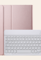 Nomfy Nomfy iPad 11 2025 Toetsenbordhoes Met Screenprotector - Rosé Goud