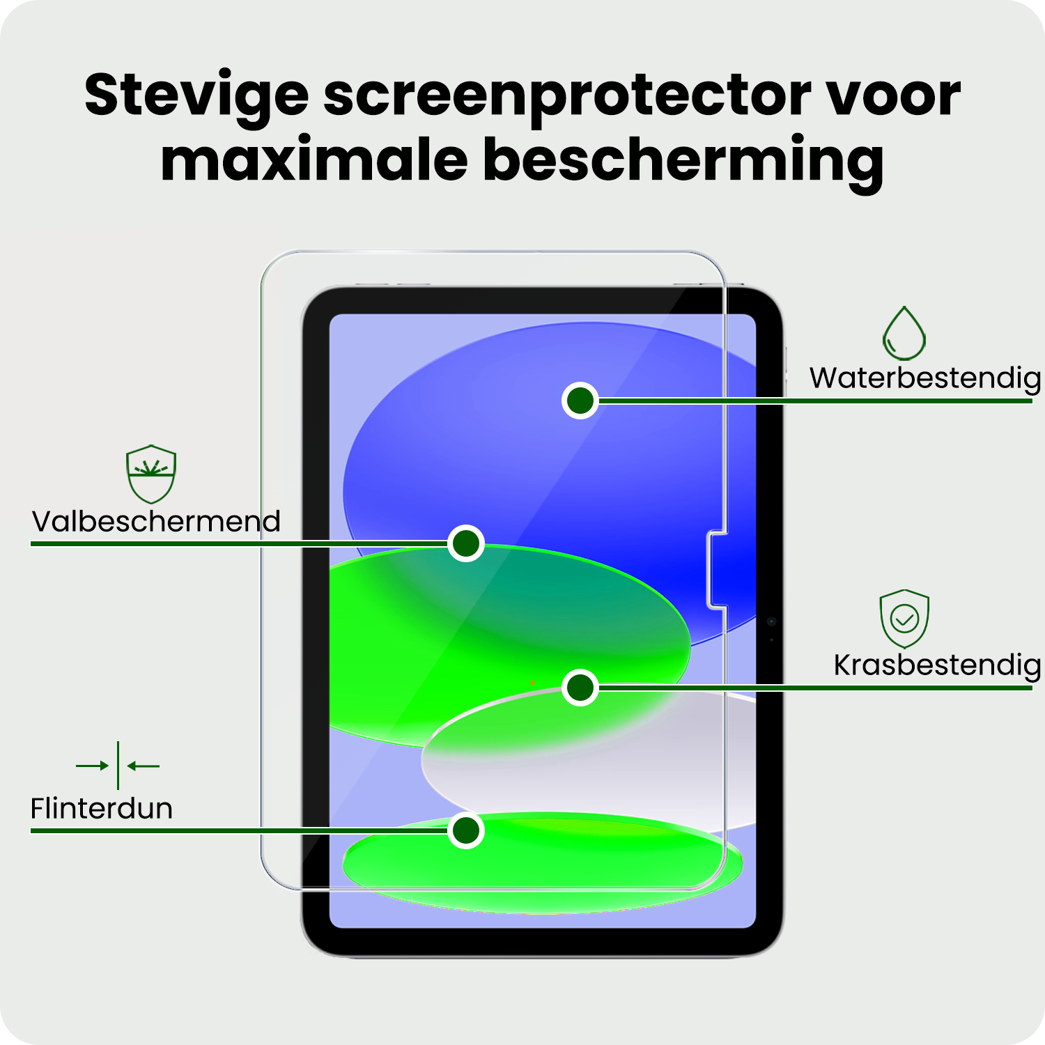 BASEY. BASEY. iPad 11 2025 Screenprotector - 2 PACK